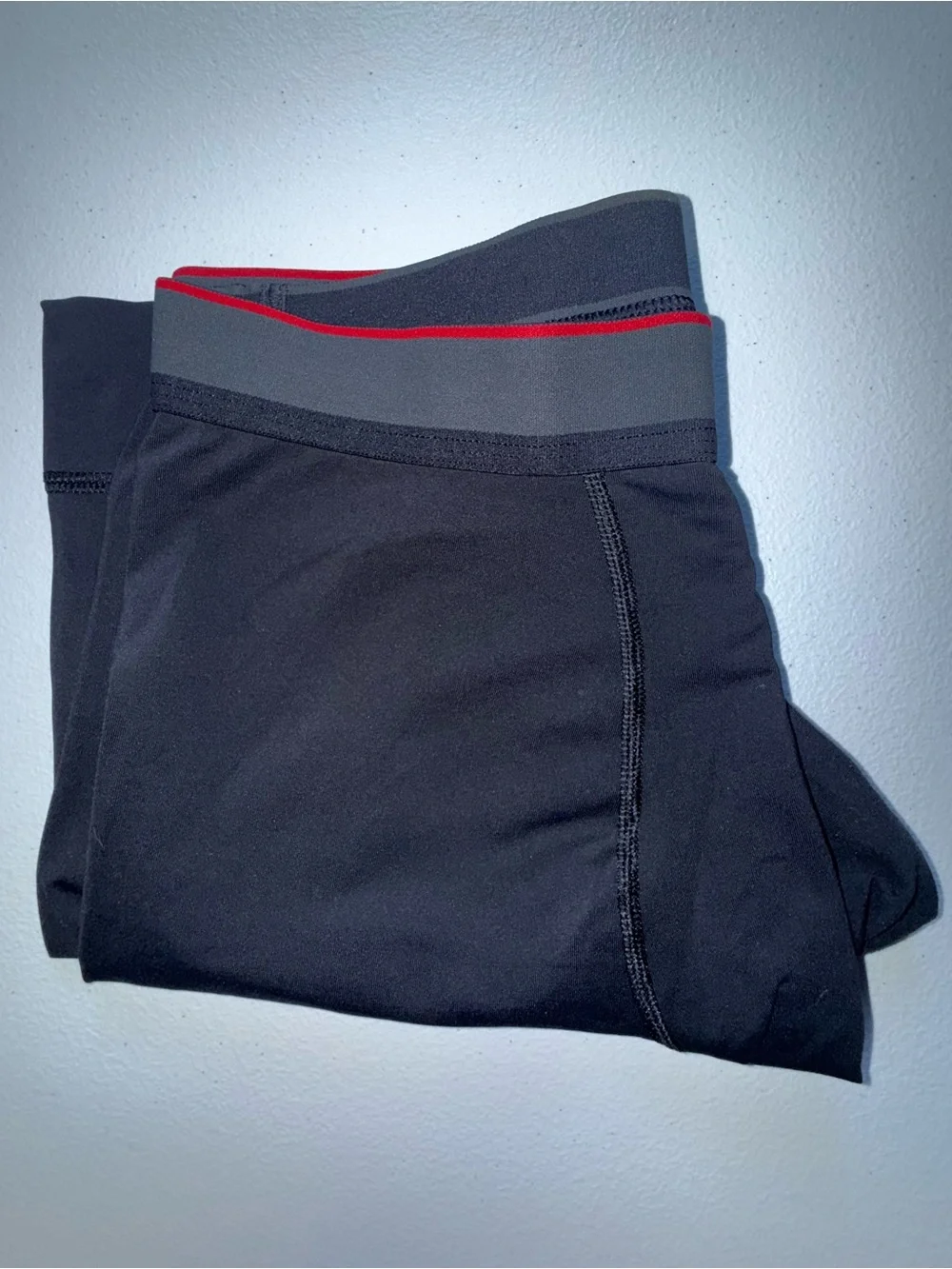 All In Motion Men’s Boxer Briefs Small Black Athletic Underwear 5” Inseam